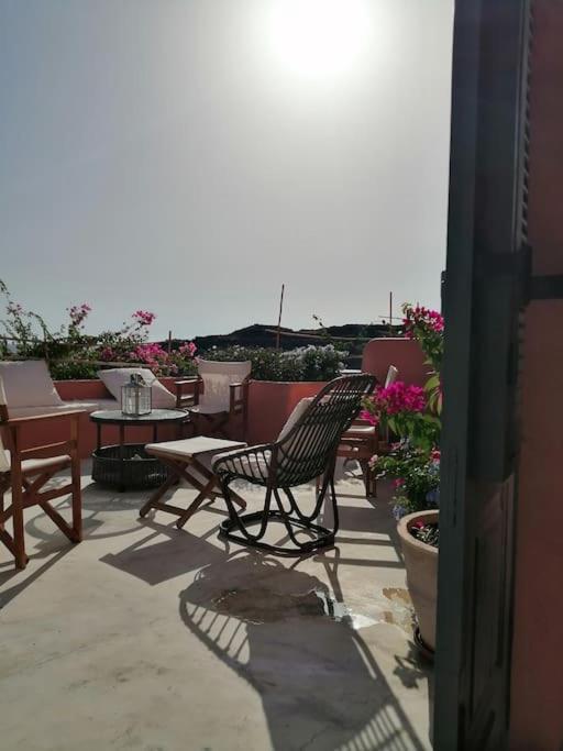 Villa Casa Dei Melograni At Vourlidia Leros Vromolithos Exterior foto